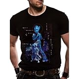 T-Shirt (Unisex-S) Neon Groot (Black)