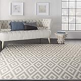 Eine Marke von Amazon - Movian Mesta - Rechteckiger Teppich, 299,7 x 238,8 cm (L x B), Geometrisches M