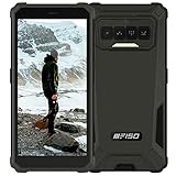 IIIF150 H2022 Outdoor Smartphone ohne Vertrag, Android 11 Outdoor Handy Dual SIM 4G mit 4800 mAh Akku, 4GB+32GB,5.5' HD+, 13MP Kamera, Gesichts-ID, IP68 & IP69K, NFC, GPS, OTG(Dunkelgrün)