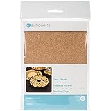 Silhouette America Selbstklebende Korkblätter, Braun, 12,7 cm x 17,8