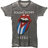 The Rolling Stones Herren T-Shirt Havana Cuba g