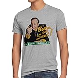style3 Call Saul T-Shirt Herren, Größe:S;Farbe:G