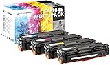 4 Schneider Printware Toner | 35% höhere Druckleistung | kompatibel zu Samsung CLT-P504C für Samsung CLP-410 CLP-415N CLP-415NW CLX-4190 CLX-4195FN CLX 4195 FW N Xpress C1810W C1860FW