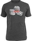 Mister Tee Herren T Shirt Kurzarm C.R.E.A.M Bundle, Charcoal, XS, MT185-00091-0058