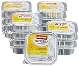 animonda Integra Protect Katze Sensitive, Diät Katzenfutter, Nassfutter bei Futtermittelallergie, Huhn pur, 16 x 100 g