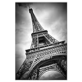 artboxONE Poster 30x20 cm Städte Eiffelturm Dynamic hochwertiger Design Kunstdruck - Bild Europa attraktion bauwerk