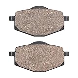 Yerbay Bremsbeläge Vorne für Yamaha DT125 LC R RE 1986-2007 （87-04 Vorne&Hinten)/ YBR 125 2005-2006/ DT 200 1987/ XT 225 Serrow 86-06