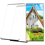 Displayschutzfolie für Note 10 Plus, Härtegrad 9H, kratzfest, hüllenfreundlich, HD 3D, blasenfrei, kompatibel mit Samsung Galaxy Note 10 Plus, 2 Stück