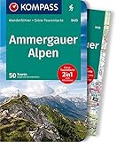 KOMPASS Wanderführer Ammergauer Alpen: Wanderführer mit Extra-Tourenkarte 1:30.000, 50 Touren, GPX-Daten zum Dow