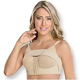 M&D 0018 Chirurgischer Brustvergrößerung BH mit Schlaufe - Faja Colombiana BH - Beige - M