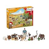 SCHLEICH 98272 Spielset - Adventskalender Wild Life 2021 (Wild Life), Mix