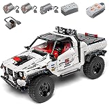 HYK Technik Geländewagen Rally Geländewagen Geländewagen 2029 Teile Technik Off-Roader Auto Bausteine SUV Modellbauset Klemmbausteine Kompatibel mit Leg