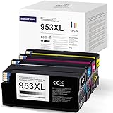 Update Chip- SWISS TONER 953XL Multipack Ersatz für HP 953 XL Druckerpatronen für HP OfficeJet Pro 8710 8715 8720 8725 8730 8740 8210 8218 7720 7730 Drucker(4er-Pack)