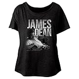 James Dean Damen T-Shirt BFD Triblend Dolman - Schwarz - M