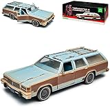 Ford LTD Country Squire Terminator 2 Judgment Day Kombi Blau 1979 1/18 Greenlight M