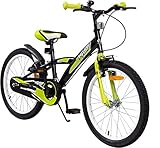Actionbikes Kinderfahrrad Wasp - 20 Zoll - V-Brake-Bremse - Freilauf - Kettenschutz - Fahrradständer - Luftbereifung - Kinder Fahrrad - Kinderrad - Von 6-9 J