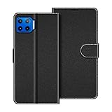 COODIO Handyhülle für Motorola Moto G 5G Plus Handy Hülle, Motorola Moto G 5G Plus Hülle Leder Handytasche für Motorola Moto G 5G Plus Klapphülle Tasche, Schw