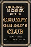 Generisch Blechschild 20x30 Club Tür + Wand Schild Grumby Old Dad Pub