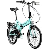 ZÜNDAPP Z101 20 Zoll E Bike Faltrad Damen Herren Elektrofahrrad klappbar Fahrrad Elektro Klapprad Ebike Pedelec E-Bike Erwachsene Klapp