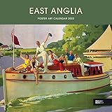 East Anglia Poster Art National Railway Museum Square Wiro Wall Calendar 2022