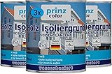 prinzcolor Premium Holz-Isoliergrund Isolierfarbe Isoliergrund Weiß 2,25