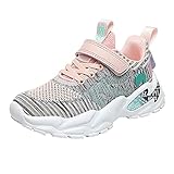 BAOFUBA Sports Shoes Unisex Running Shoes for Boys and Girls Boys Trainers with Velcro Fasteners Children's Trekking Shoes Ultra Lightweight Breathable T