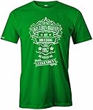 Jayess Das Leben beginnt mit 30-1987 - Geburt von Legenden - Herren T-Shirt in Grün by Gr. XXXL