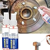 Leistungsstarker Rostentferner --- Metallrostentferner, Auto-Rostentferner, mit Sprühgerät, leistungsstarker Rost-Remover Instant Spray Heavy Duty, geeignet für die meisten Rostflecken und Fleck