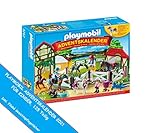 PLAYMOBIL Adventskalender 2021 - 9262 Reiterhof Kinder - Spielzeug Advent Kalender für Jungs & Mädchen - 9262 Reiterhof Kinder, 125 teilig - Ab 4 J