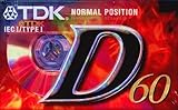 TDK D-60 EB Audio-Kassette (60min) 3er Pack