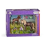 Schleich 42363 - Reiterin mit Island Ponys Fig