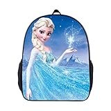EL-sa Rucksack Fro-Zen Schulrucksäcke Laptop Rucksack Große Tagesrucksack mit Fächern für Mädchen Kinder (2,16 Zoll)
