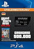 Grand Theft Auto Online | GTA V Bull Shark Cash Card | 500,000 GTA-Dollars | PS4 Download C