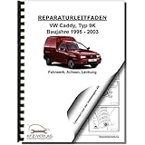 VW Caddy Typ 9K 1995-2003 Fahrwerk Achsen Lenkung Reparaturanleitung