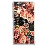 DeinDesign Hard Case kompatibel mit Sony Xperia Z3 Compact Schutzhülle transparent Smartphone Backcover Blume Vintage Blü