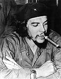 Che Guevara - Cigar - Poster schwarz-Weiss Foto Kuba Revolution Ernesto Che Guevara Grösse 61x91,5