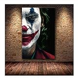 TELEGLO Hollywood Joaquin Phoenix Poster Drucke Joker Poster Film Comic Kunst Leinwand Ölgemälde Wandbilder Für Wohnzimmer Wohnk