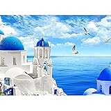 XJLAC Diamond Painting Kits für Erwachsene - Full Drill Griechenland, 5D DIY runde Perlen Malen nach Zahlen Kit Set Stickbilder Stress Relief Arts C