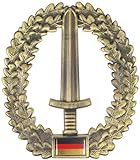 Original Bundeswehr Barettabzeichen aus Metall in verschiedenen Sorten zur Auswahl Farbe KS