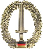 Original Bundeswehr Barettabzeichen aus Metall in verschiedenen Sorten zur Auswahl Farbe KS