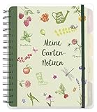Moses Garten Notizbuch Blatt & Blüte | Gartenplaner für Das ganze Jahr | Eintragbuch für G