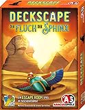ABACUSSPIELE 38193 - Deckscape – Der Fluch Der Sphinx, Escape Room Spiel, Kartensp