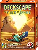 ABACUSSPIELE 38193 - Deckscape – Der Fluch Der Sphinx, Escape Room Spiel, Kartensp