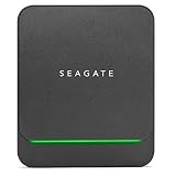 Seagate BarraCuda Fast SSD, portable externe SSD, 500 GB, USB-C, LED Beleuchtung, USB 3.0/2.0 Type-A kompatibel, PC & Mac, inkl. 3 Jahre Rescue Service, Modellnr.: STJM500400