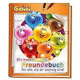 Gelini: Ein kunterbuntes Freundebuch für alle, die dir wichtig sind!: Freundeb