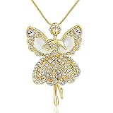 ZHANGCHI Braut-Halsketten-Set mit Pullover-Kette, langes Ballett, Joker-Pulloverkette, Geschenk, zum Geburtstag, Jahrestag, Pullover-Kette (Farbe: A)