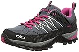 CMP Rigel 3Q54456 Damen Low Trekking Schuhe WP WP, grau (grey-fuxia-ice 103Q), 36 EU