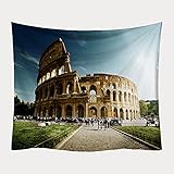 NTtie Wandteppich Tapestry Wanddeko für Kinderzimmer Wohnzimmer Yogamatte Picknickdecke Strandtücher Wandtuch Strandtuch BAU Druckdeck