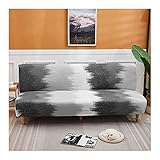 Daesar Überwurf für Sofa Polyester, Sofa Bezug Stretchy 190-210 Schwarz Weiß Couchbezug Eckcouch 3 Sitzer XL