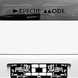 GreenIT Schriftzug Delta Machine Aufkleber Tattoo die Cut car Decal Auto Heck Deko Folie Autofolie Autoaufkleber Depeche Mode (schwarz invers)
